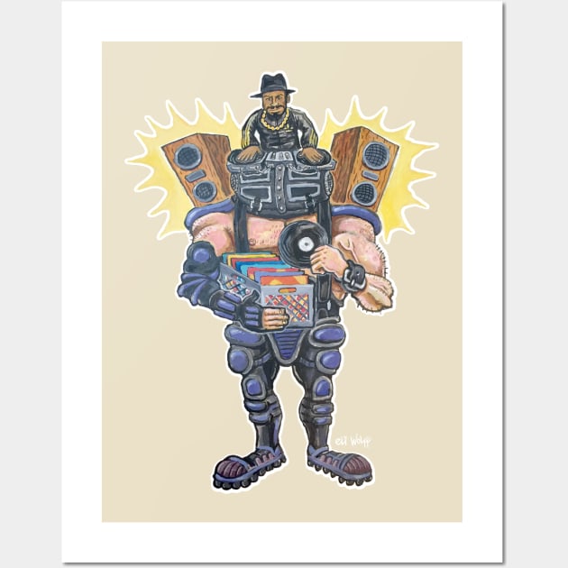 Jam Master Blaster Jay Wall Art by eliwolff